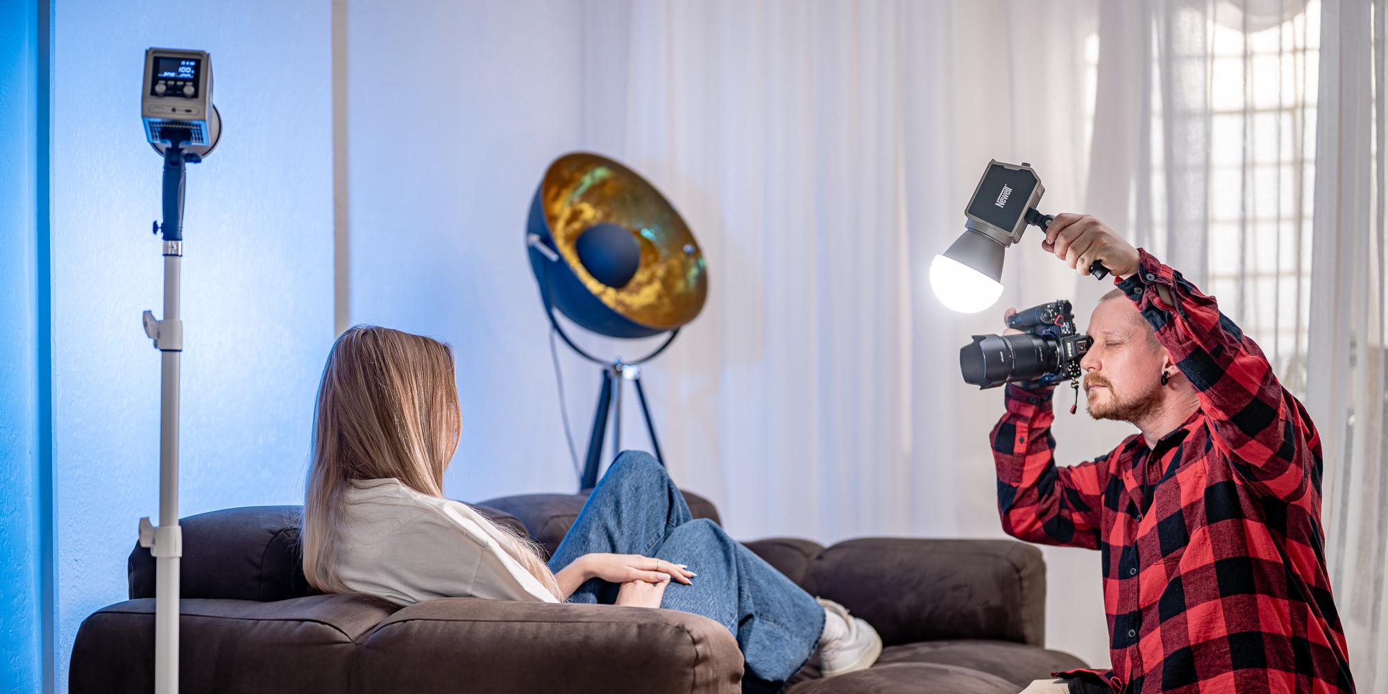 Lampa LED Newell Zora 60 WB (2700 - 6500 K)